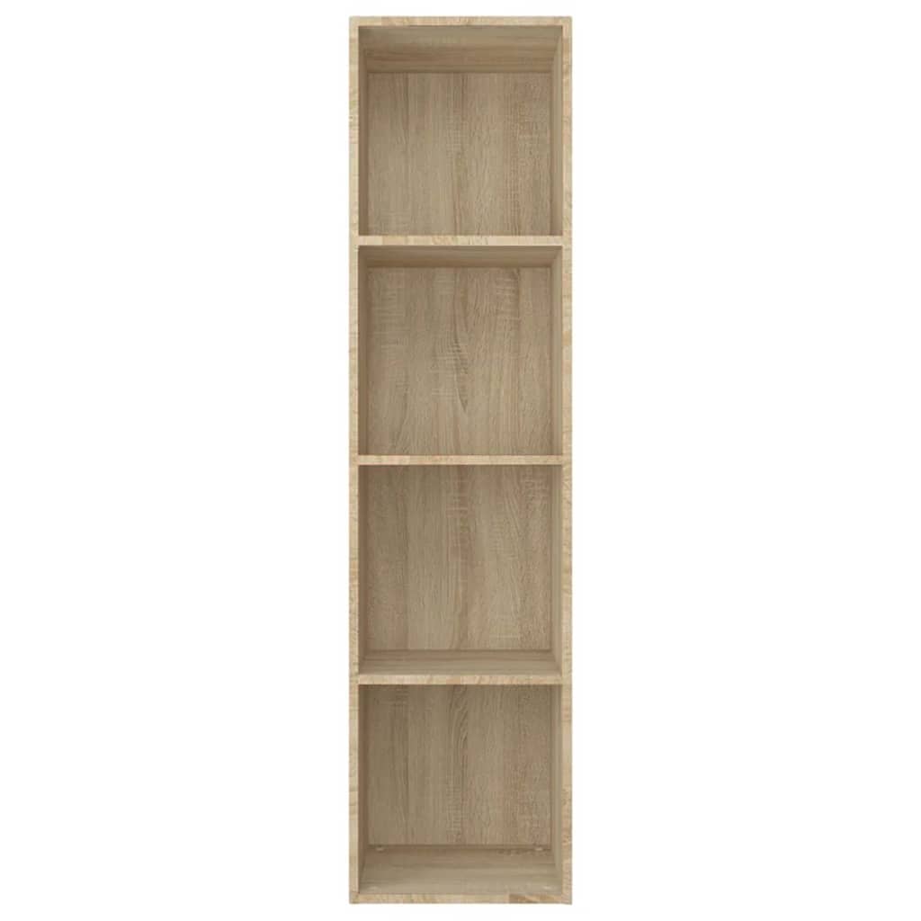 Book Cabinet/TV Cabinet Sonoma Oak 36x30x143 cm Engineered Wood